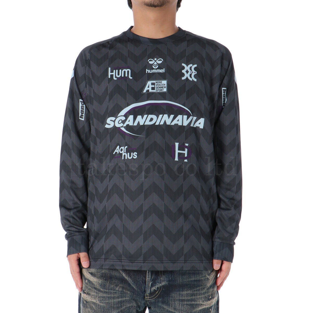ヒュンメル Tシャツ メンズ HB EURO ブラック グレー グリーン パープル HAP7201