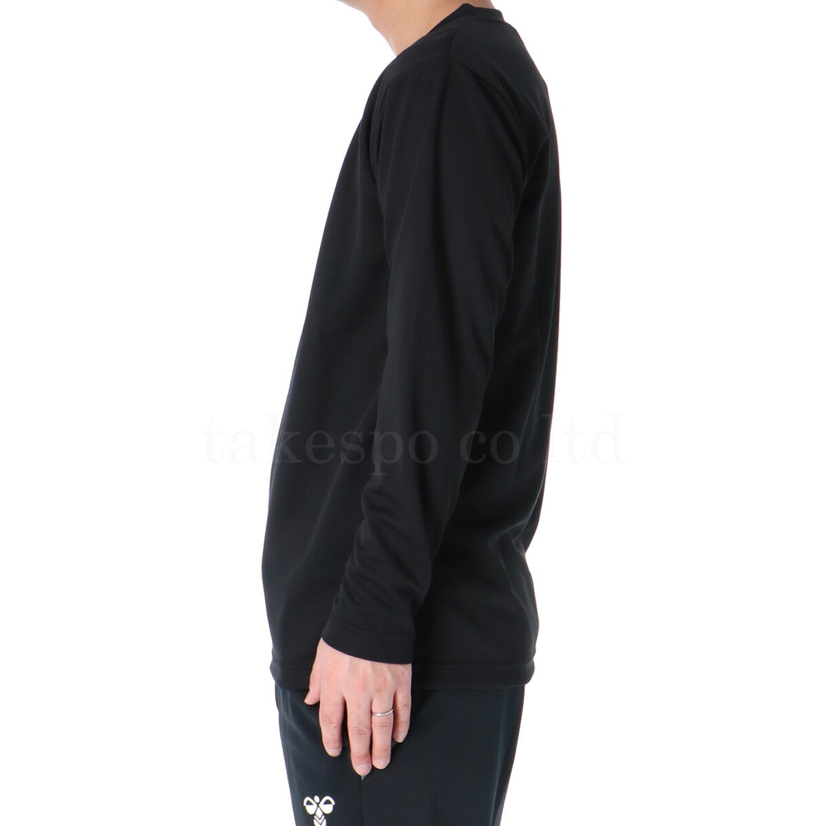 ヒュンメル Tシャツ メンズ チーム ブラック ホワイト ネイビー HAP7219
