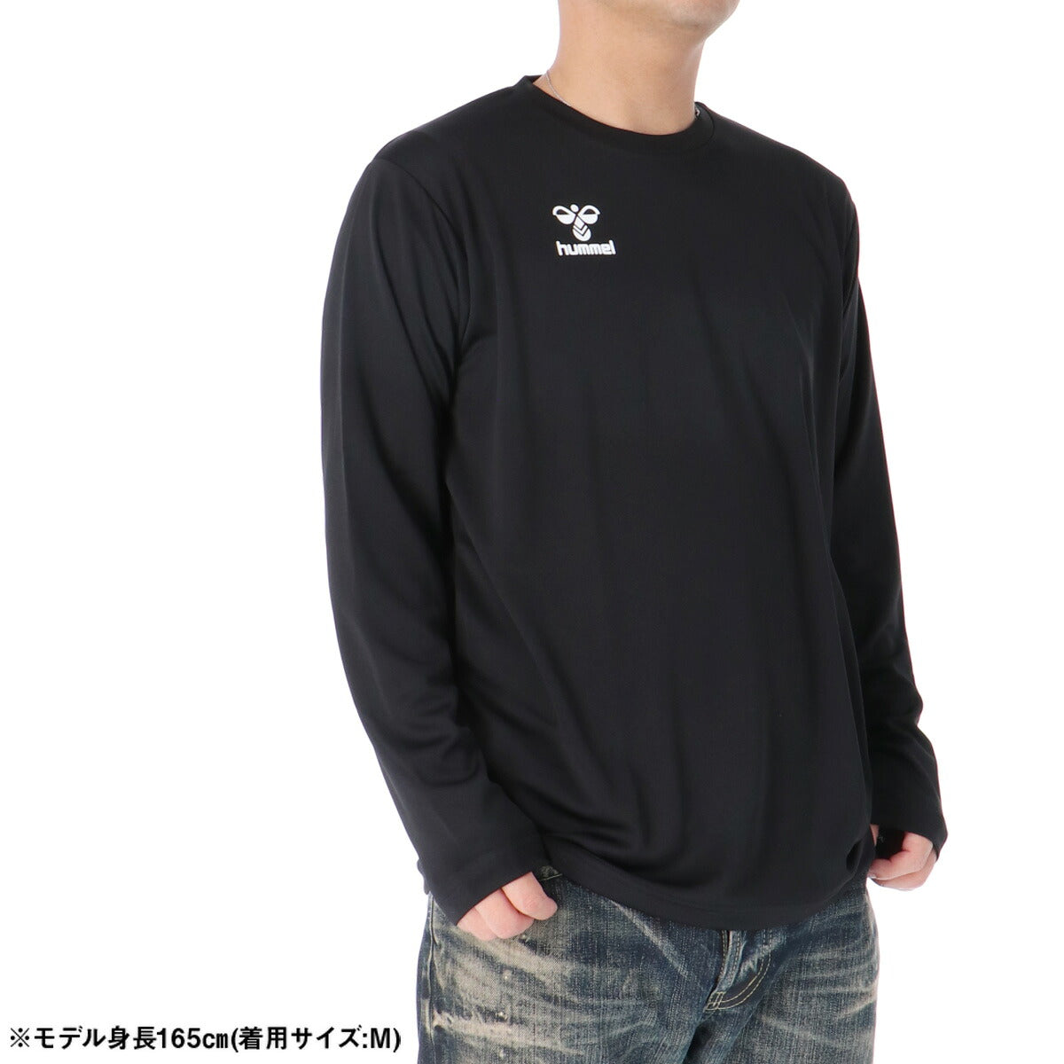 ヒュンメル Tシャツ メンズ ブラック ネイビー ホワイト HAP7234