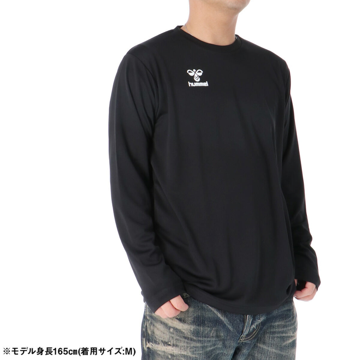ヒュンメル Tシャツ メンズ ブラック ネイビー ホワイト HAP7234