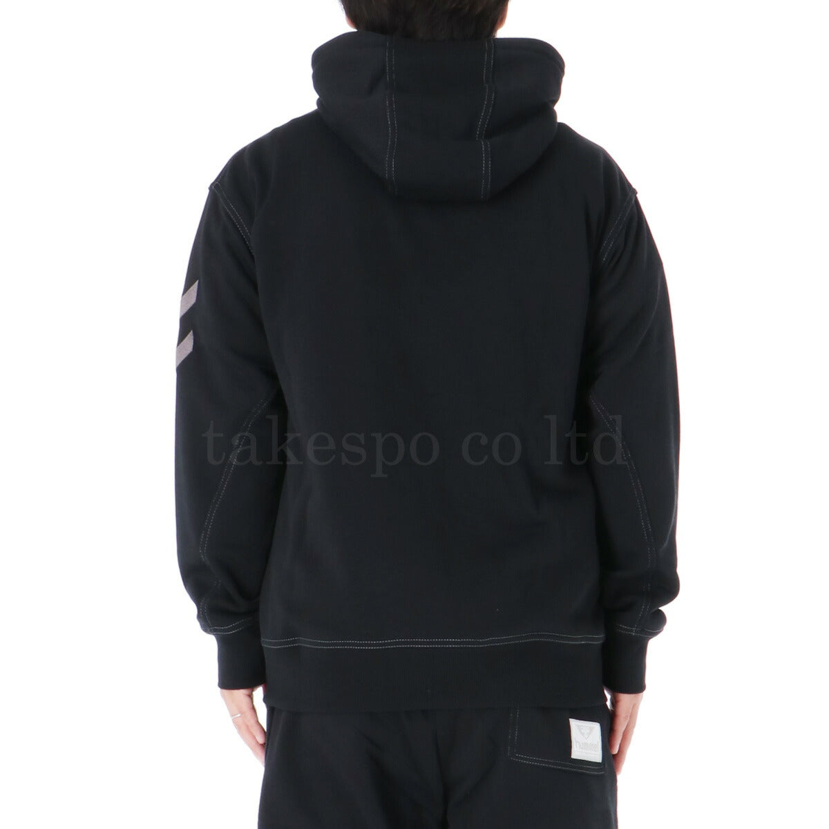 ヒュンメル スウェット 上下 メンズ hummel PLAY ホワイト ブラック HAP8285