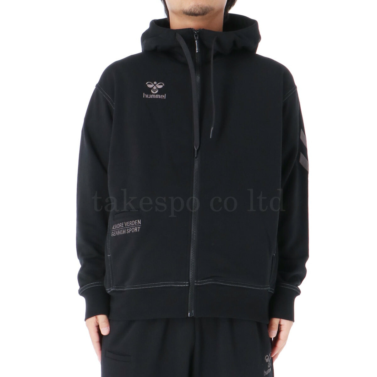 ヒュンメル スウェット 上下 メンズ hummel PLAY ホワイト ブラック HAP8285