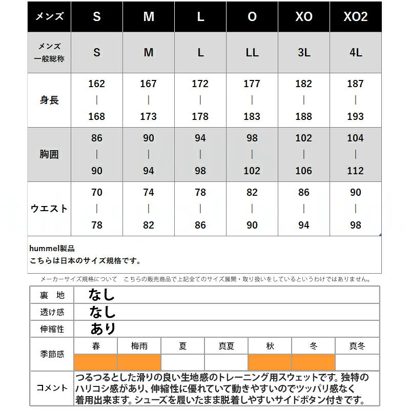 ヒュンメル ロングパンツ メンズ チーム ブラック HAP8298OP