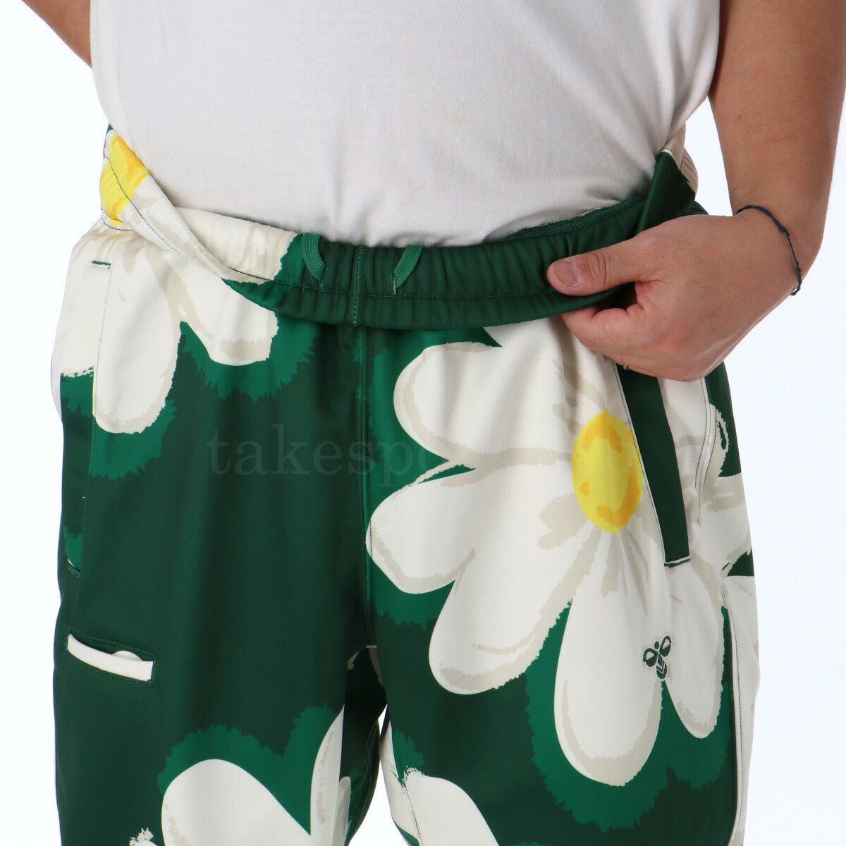 ヒュンメル ロングパンツ メンズ hummel PLAY ヒュンメルプレイ グリーン HAP8303P