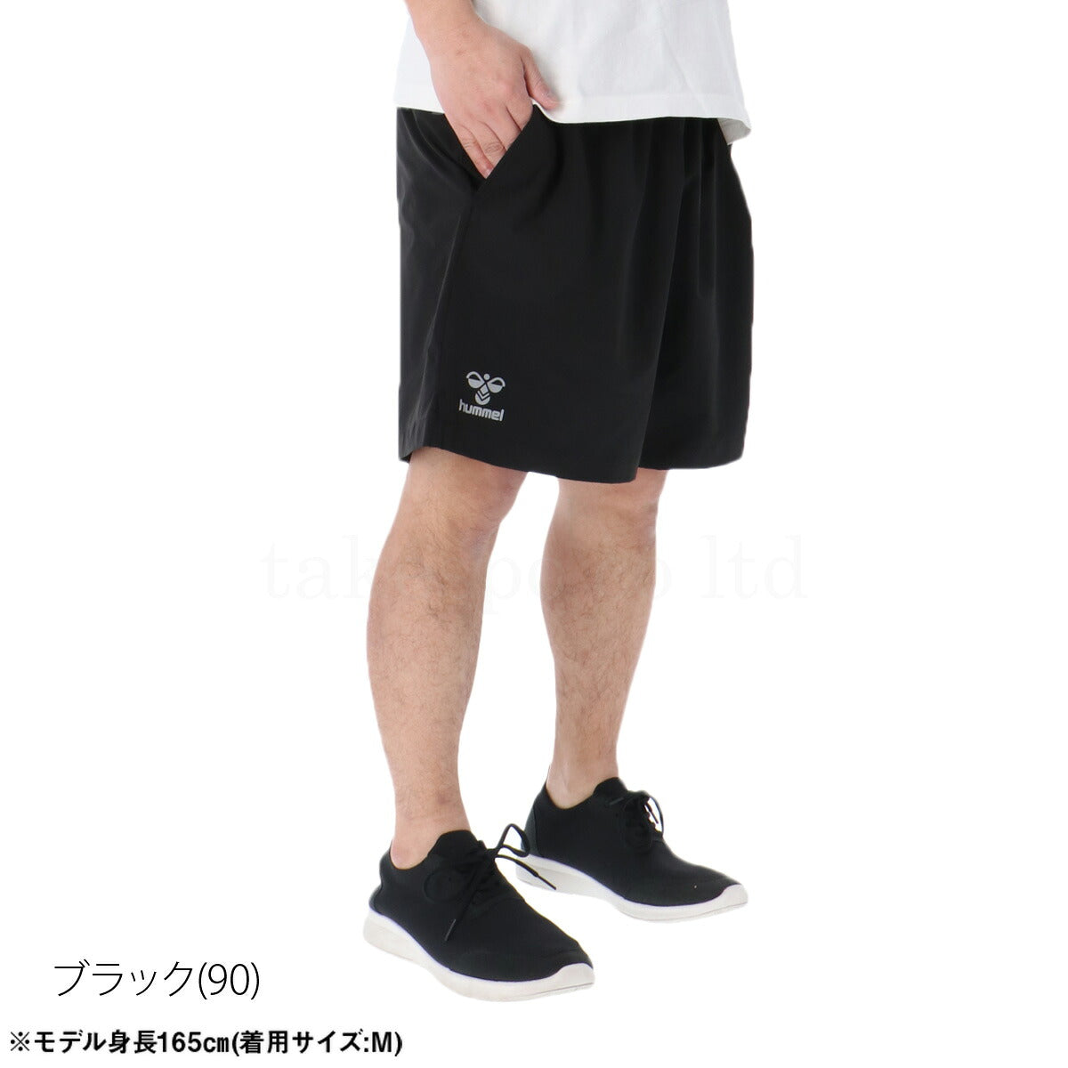 ヒュンメル ハーフパンツ メンズ ブラック HAPB6085P
