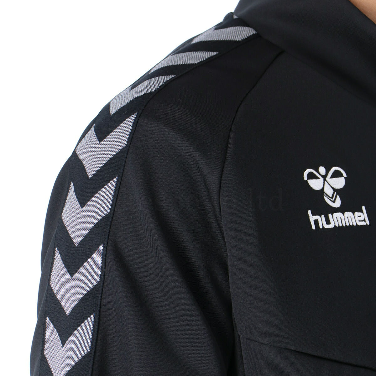 ヒュンメル ジャージジャケット メンズ チーム ブラック ネイビー ブルー レッド HAT2098