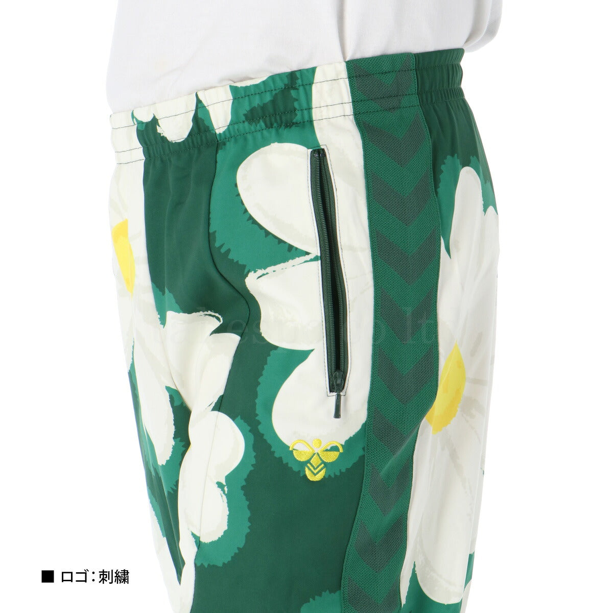 ヒュンメル ロングパンツ メンズ hummel PLAY ヒュンメルプレイ グリーン HAT2133P