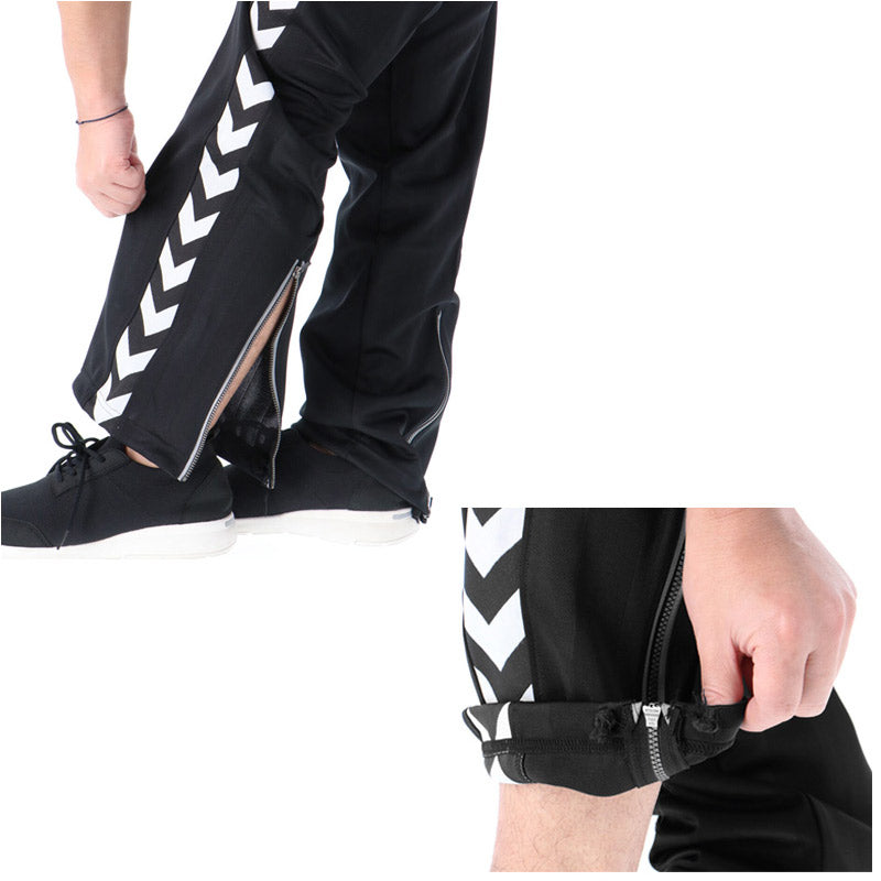 ヒュンメル ロングパンツ メンズ チーム ブラック ネイビー レッド ブルー HAT3059