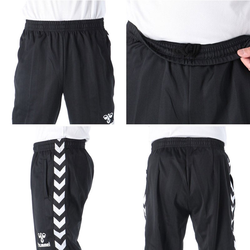 ヒュンメル ロングパンツ メンズ チーム ブラック ネイビー レッド ブルー HAT3059