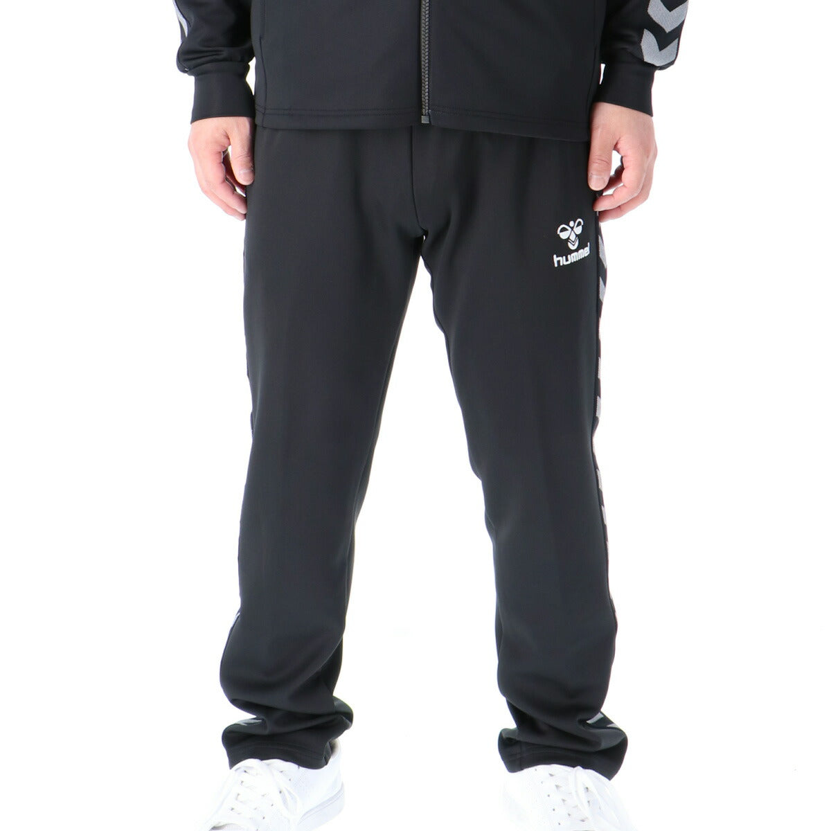 ヒュンメル ロングパンツ メンズ チーム ブラック ネイビー ブルー レッド HAT3098