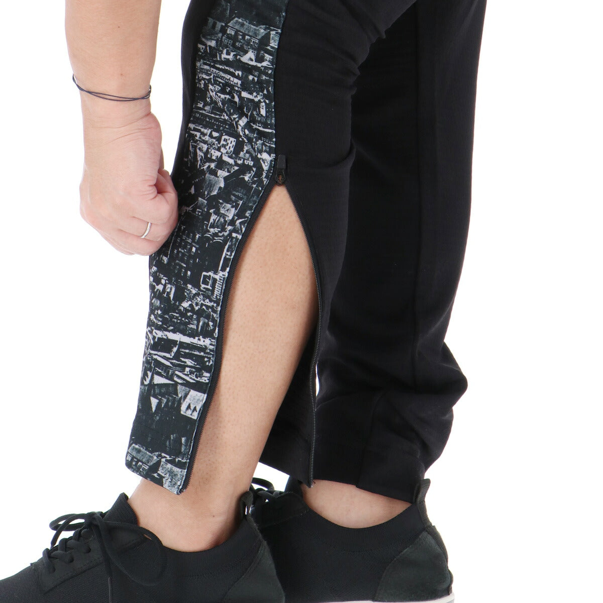 ヒュンメル ジャージ 上下 メンズ ブラック グリーン HAT4184
