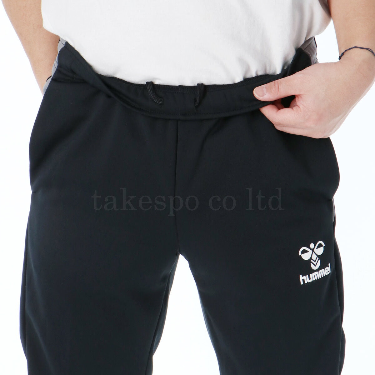 ヒュンメル ロングパンツ メンズ チームテック ブラック ネイビー HAT8135