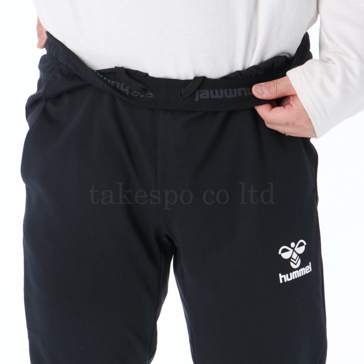ヒュンメル ロングパンツ メンズ ブラック ネイビー HAT8143P