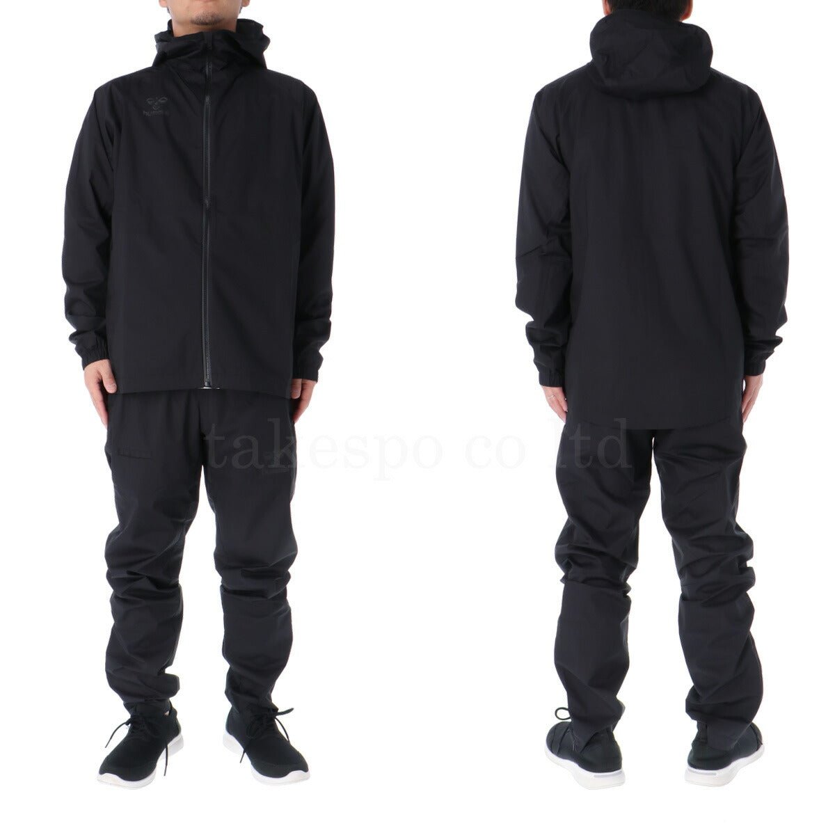 ヒュンメル PRO FOOTBALL COLLECTION ウインドブレーカー 上下 セットアップ メンズ ブランド hummel 防水 透湿 シェブロン フード付き ストレッチ HAW2149 あす楽 上下セット 大きいサイズ 有 スポーツウェア トレーニングウェア スポーツ おしゃれ - 【公式】限定ジャージのタケスポ（Limited jersey takespo）