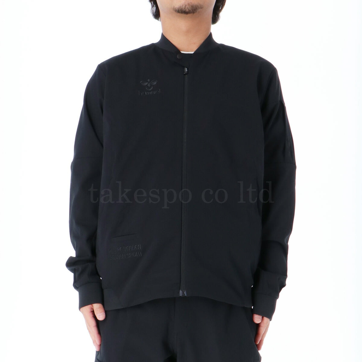 ヒュンメル ジャージ 上下 メンズ hummel PLAY ブラック ネイビー HAW2176