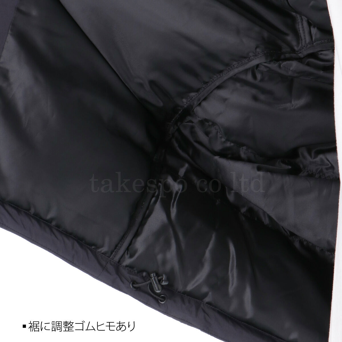 ヒュンメル 中綿ジャケット メンズ ESSENCIAL ブラック HAW8108