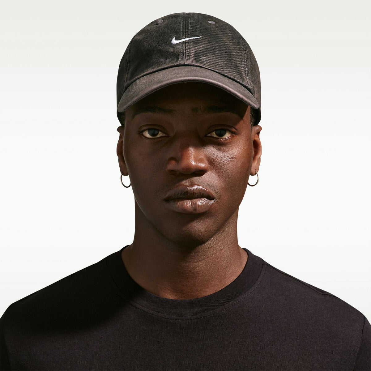 ナイキ 帽子 メンズ レディース ブランド キャップ デニム サイズ調整可 灰色 グレー NIKE HF0383 スポーツ おしゃれ 新作