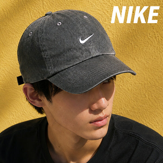 ナイキ 帽子 メンズ レディース ブランド キャップ デニム サイズ調整可 灰色 グレー NIKE HF0383 スポーツ おしゃれ 新作