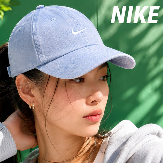 ナイキ 帽子 メンズ レディース ブランド キャップ デニム サイズ調整可 青 ブルー NIKE HF0383 スポーツ おしゃれ 新作