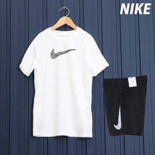 ナイキ ジュニア Tシャツ ハーフパンツ上下 トルフィー NIKE アパレル 上下 HF8079/HF8081