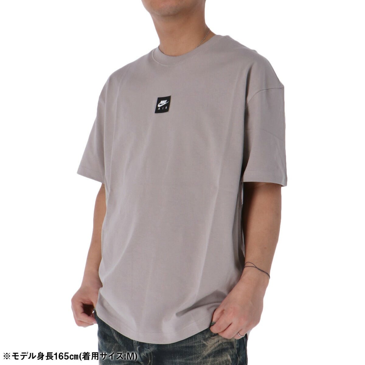 ナイキ 半袖 NSW マックス90 Tシャツ メンズ ブランド NIKE コットン100% 綿100% バックプリント付き クルーネック HJ0727 009 灰色 グレー SALE セール 大きいサイズ 有 スポーツウェア トレーニングウェア スポーツ おしゃれ - 【公式】限定ジャージのタケスポ（Limited jersey takespo）