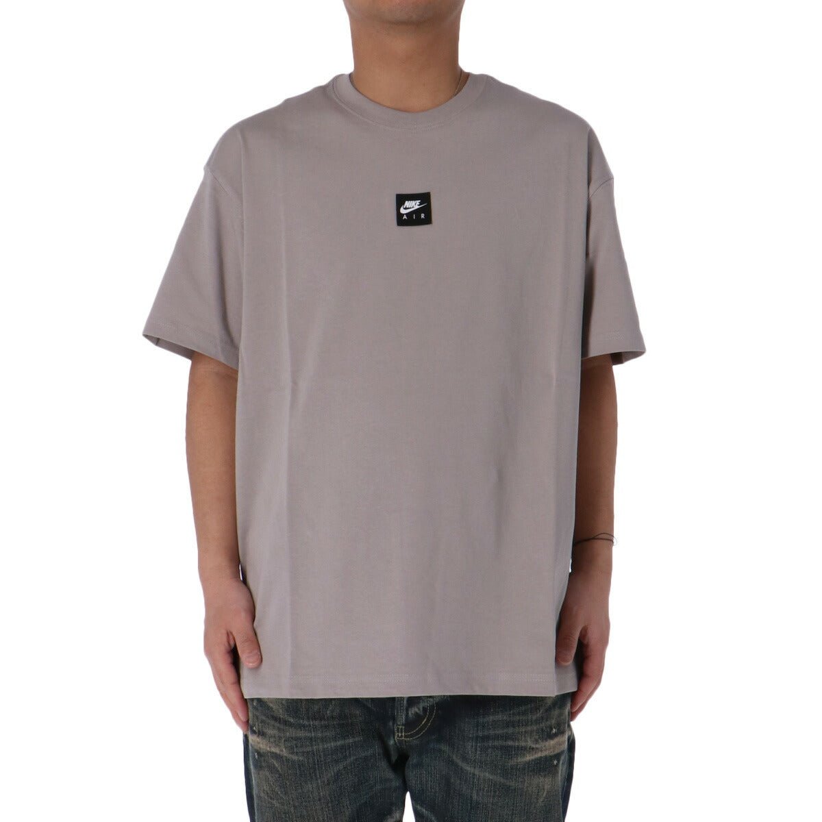 ナイキ 半袖 NSW マックス90 Tシャツ メンズ ブランド NIKE コットン100% 綿100% バックプリント付き クルーネック HJ0727 009 灰色 グレー SALE セール 大きいサイズ 有 スポーツウェア トレーニングウェア スポーツ おしゃれ - 【公式】限定ジャージのタケスポ（Limited jersey takespo）