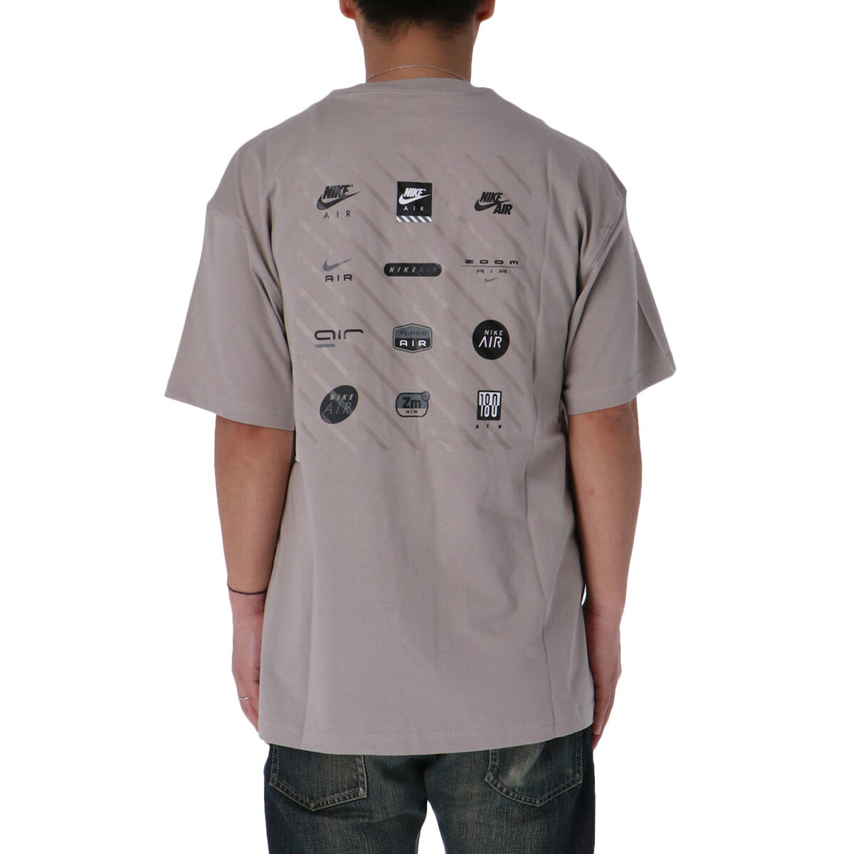 ナイキ Tシャツ メンズ NSW マックス90 灰色 グレー HJ0727