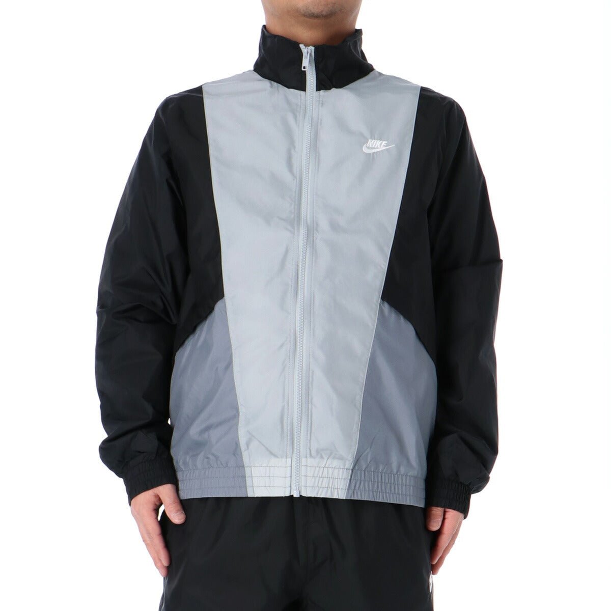 ナイキ クラブ ウーウﾞン ウインドブレーカー 上下 セットアップ メンズ ブランド NIKE フルジップ 裏メッシュ 裏地付き HJ1986 010 黒 ブラック 新作 上下セット ウーブン woven 大きいサイズ 有 スポーツウェア トレーニングウェア スポーツ おしゃれ - 【公式】限定ジャージのタケスポ（Limited jersey takespo）