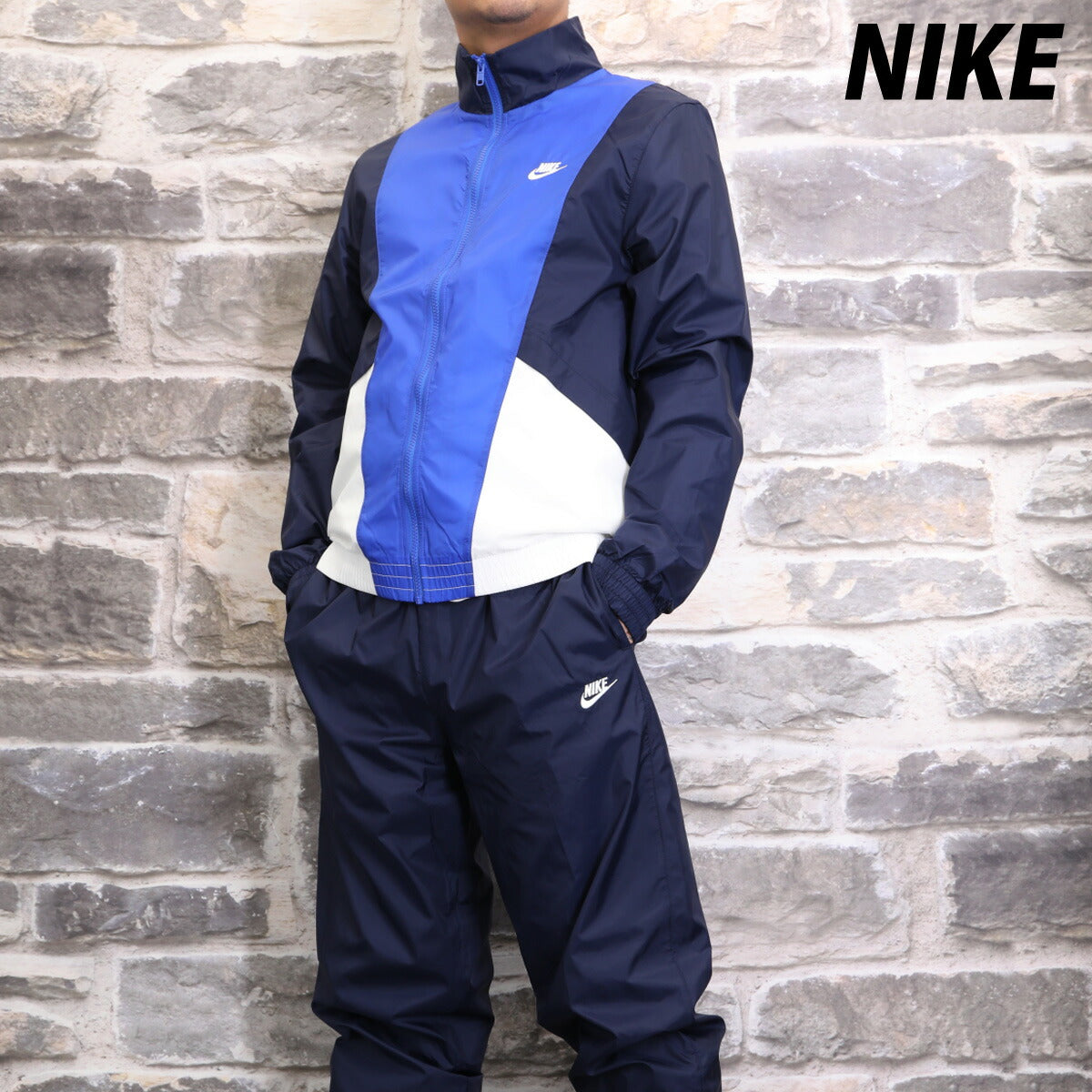 ナイキ メンズ ウインドブレーカー上下 クラブ ウーウﾞン NIKE アパレル 上下 HJ1986