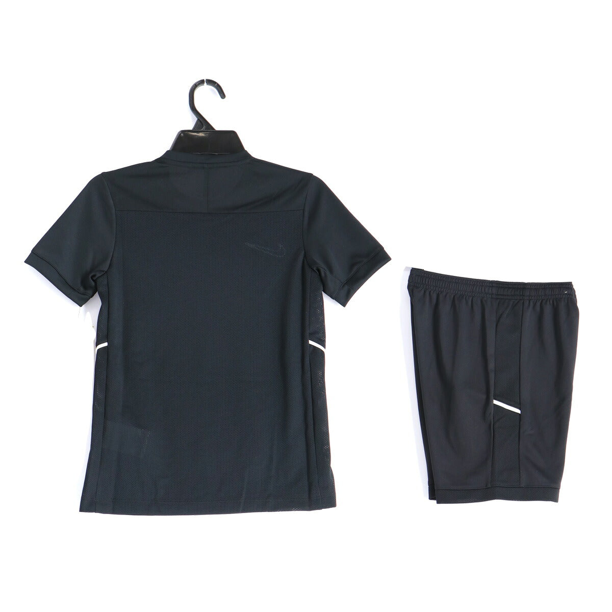 ナイキ Tシャツ ハーフパンツ 上下 セットアップ ジュニア ブランド NIKE 吸汗 速乾 吸水 ドライ 半袖 HJ3716 010 黒 ブラック 上下セット 男 女の子 キッズ 男の子 プラクティスシャツ プラシャツ