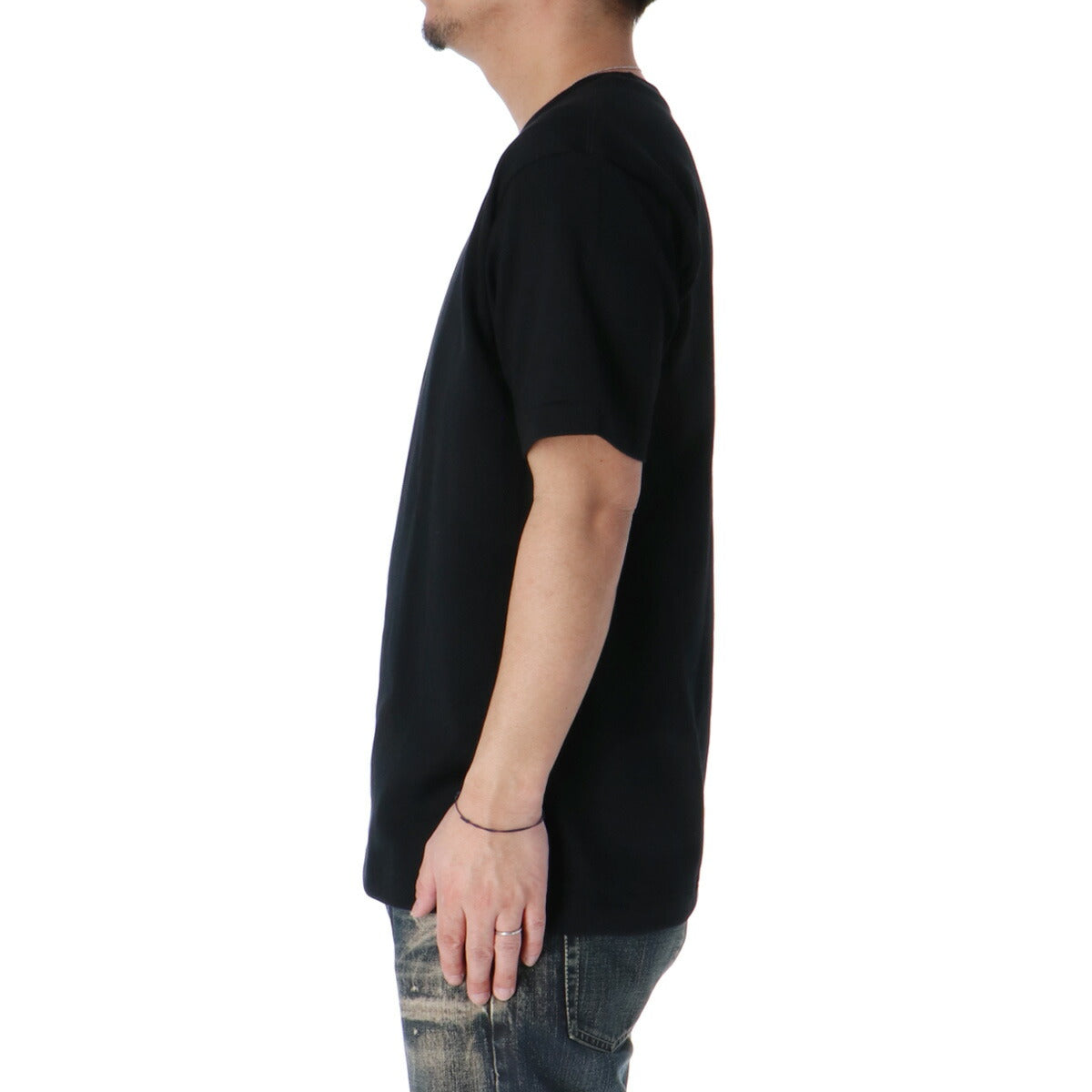 ヘインズ Tシャツ メンズ クロ KURO ザ ベスト オブ ブラックT ブラック HM1B201