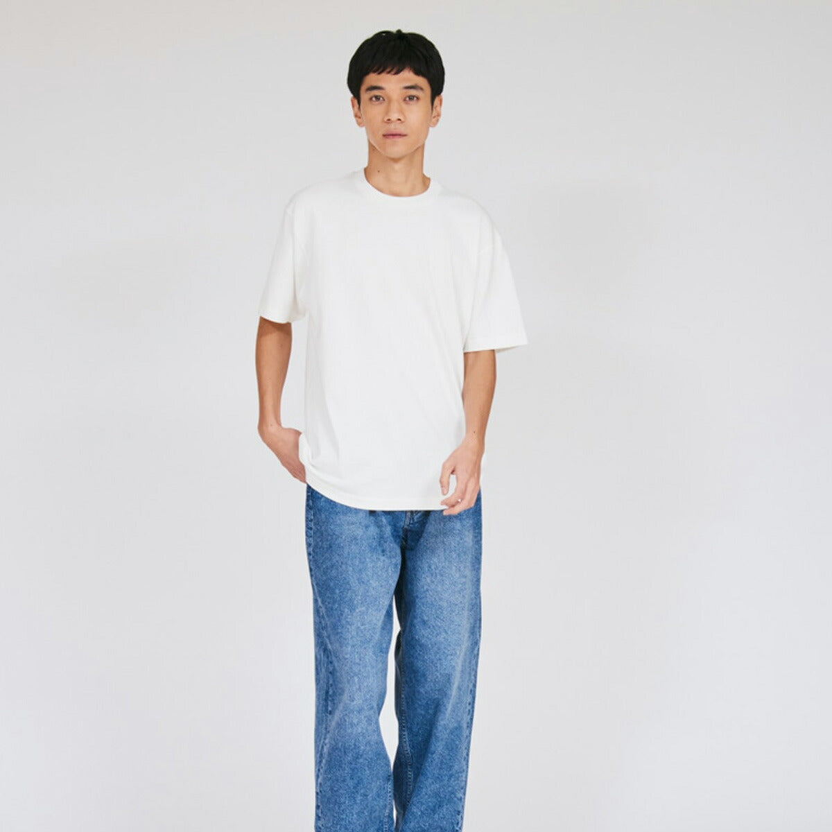 ヘインズ Tシャツ メンズ シロ SHIRO ホワイト HM1D201