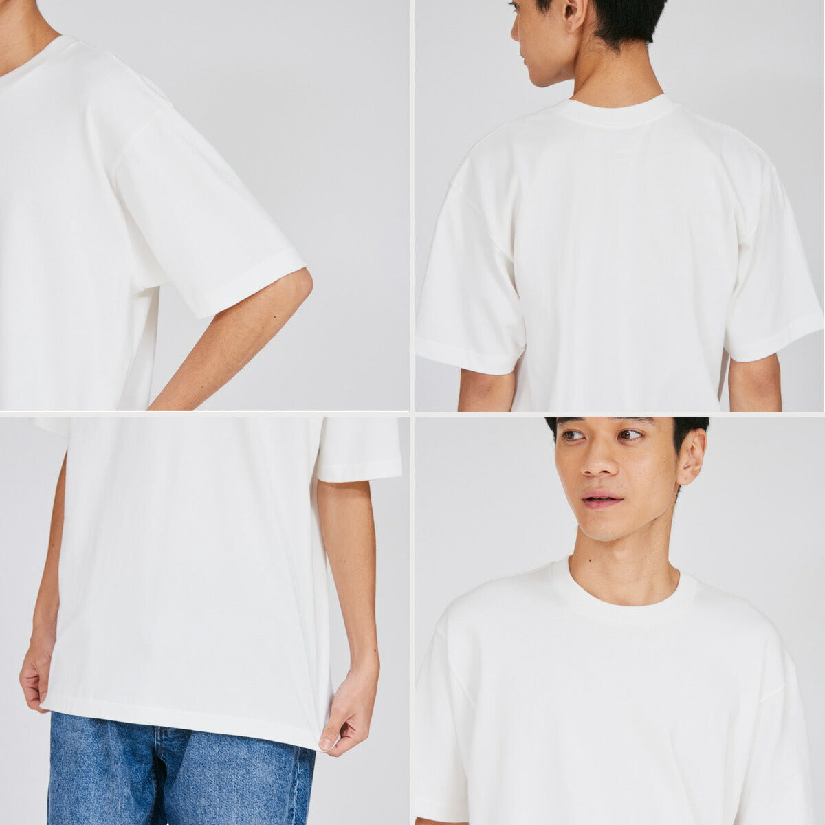 ヘインズ Tシャツ メンズ シロ SHIRO ホワイト HM1D201