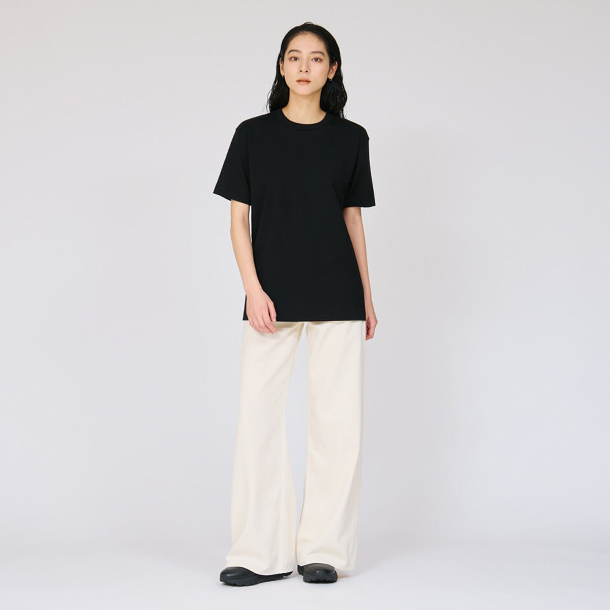 ヘインズ Tシャツ メンズ クロ KURO ブラック HM1D202