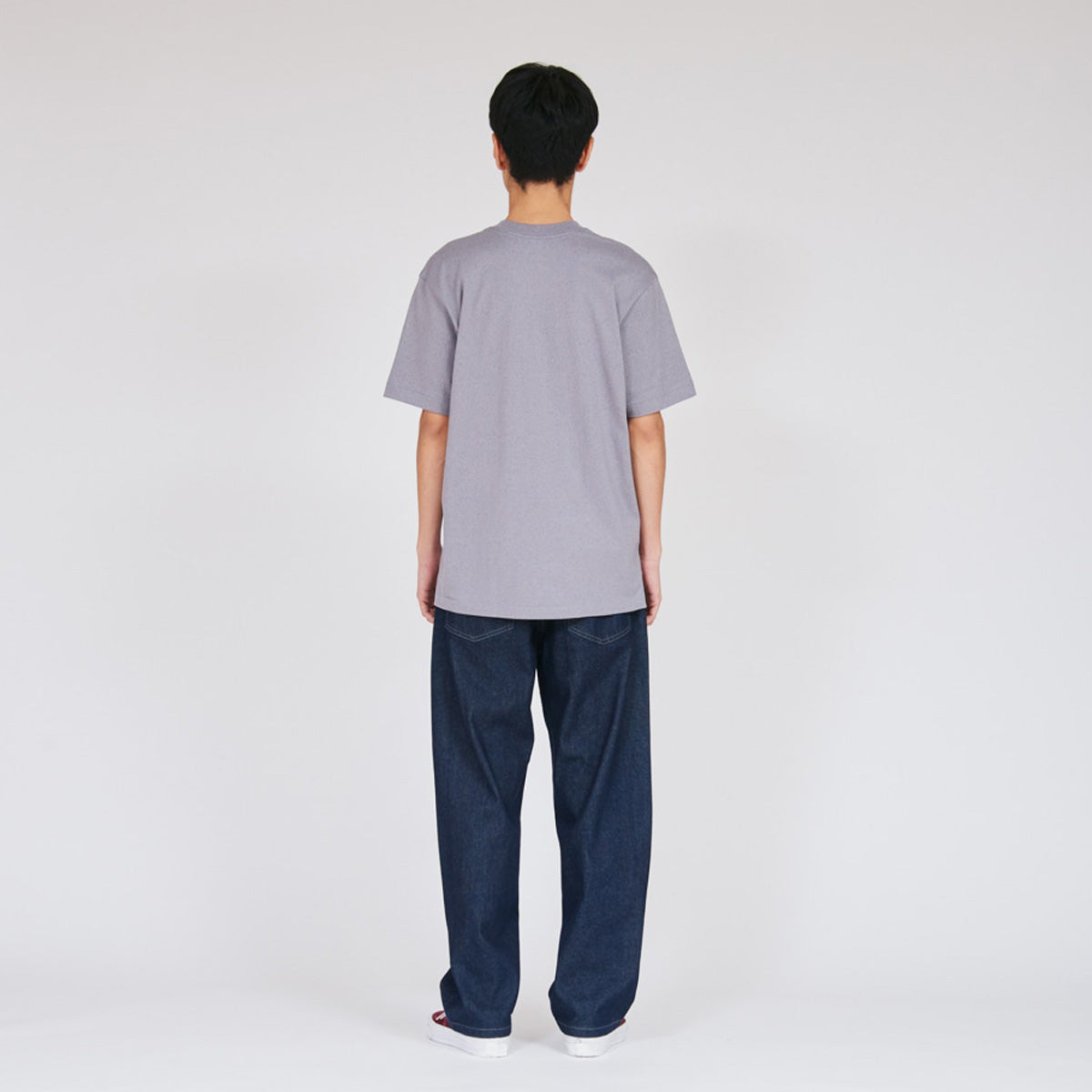 ヘインズ Tシャツ メンズ モク MOKU グレー HM1D203
