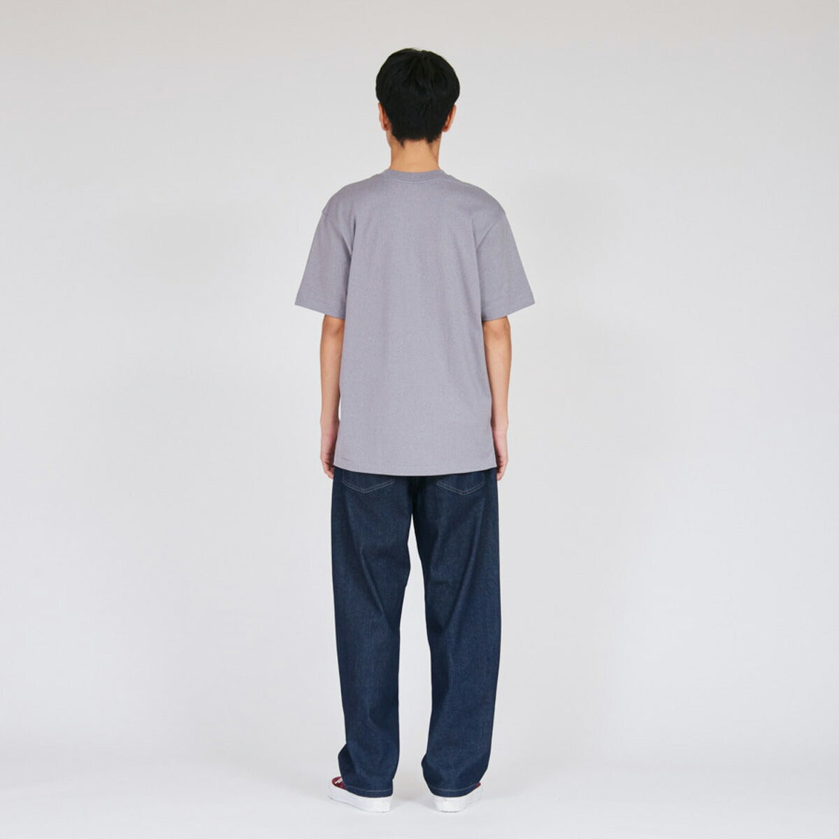 ヘインズ Tシャツ メンズ モク MOKU グレー HM1D203
