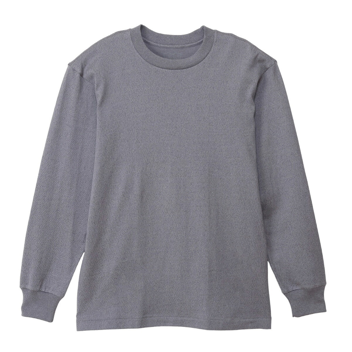 ロンT 長袖Tシャツ メンズ ブランド ヘインズ スポーツ Tシャツ ロンティー ロングTシャツ 長袖 Hanes MOKU XXL 無地 コットン100% 綿100% 大きいサイズ HM4E203L グレー 有 スポーツウェア