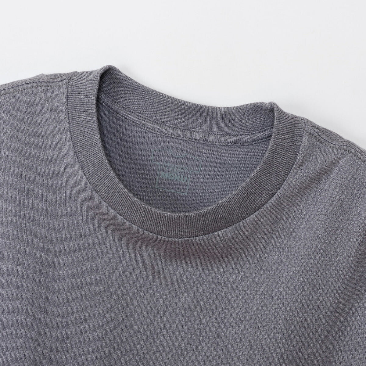 ロンT 長袖Tシャツ メンズ ブランド ヘインズ スポーツ Tシャツ ロンティー ロングTシャツ 長袖 Hanes MOKU XXL 無地 コットン100% 綿100% 大きいサイズ HM4E203L グレー 有 スポーツウェア