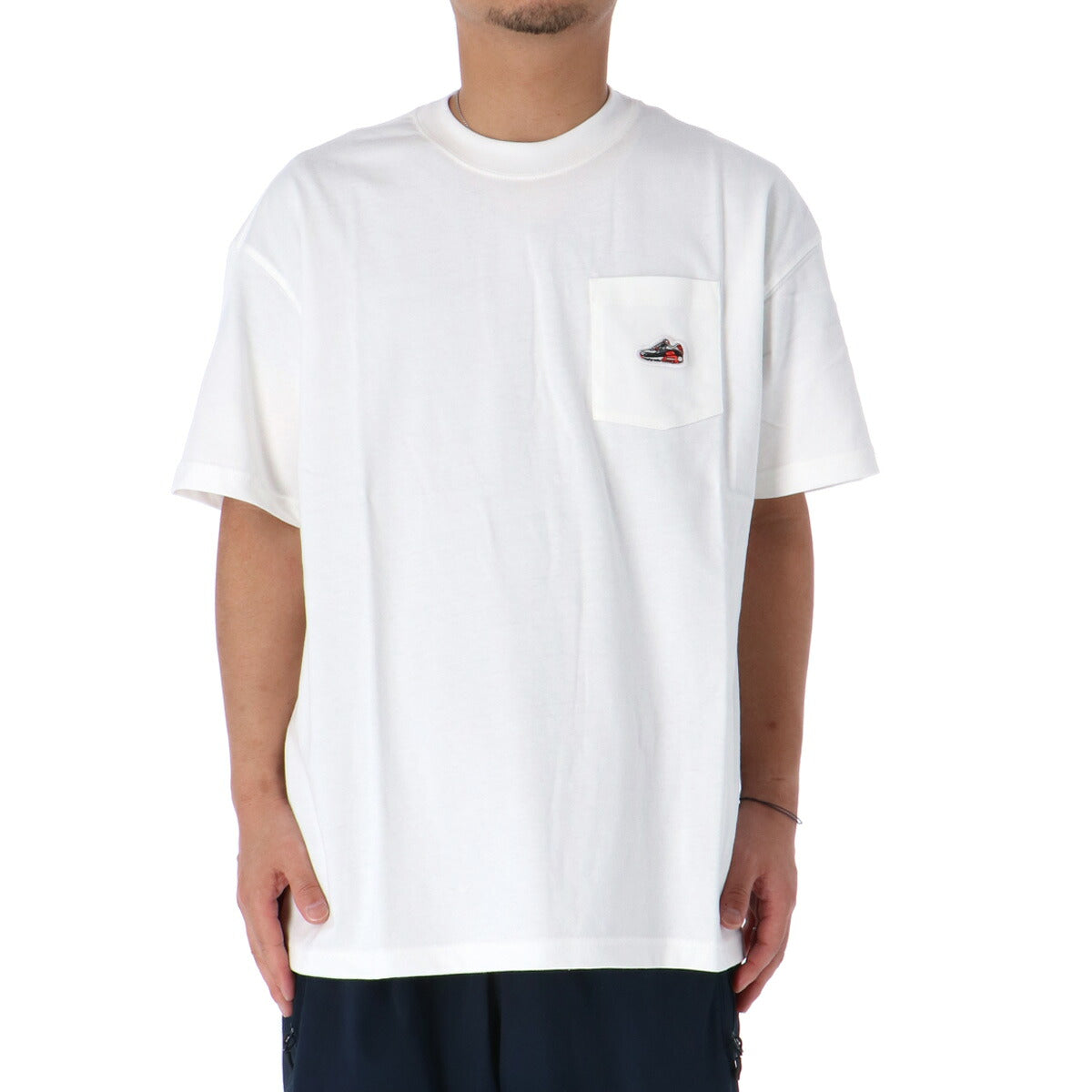 ホワイト 半袖Tシャツ ナイキ 半袖 エア マックス 90 パッチ Tシャツ メンズ ブランド NIKE
