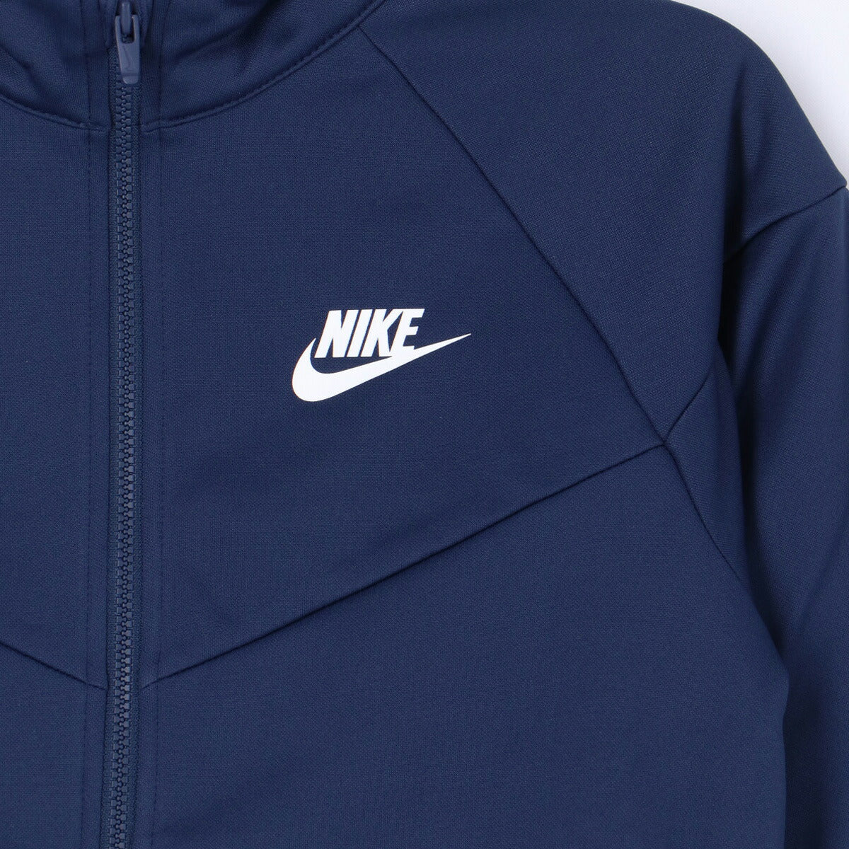 ナイキ ジャージ上下 ジャージ 上下 セットアップ ジュニア ブランド NIKE フルジップ 裏起毛 トラックスーツ HQ9315 410 紺 ネイビー 新作 上下セット 男 女の子 キッズ スポーツウェア トレーニングウェア