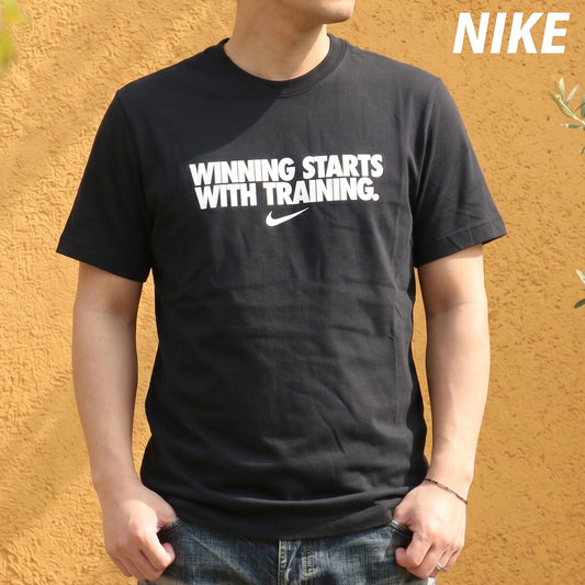 ナイキ 半袖 吸汗 速乾 吸水 Dri-FIT Tシャツ メンズ ブランド ドライ スポーツ NIKE 綿混 HV4188 010 黒 ブラック 大きいサイズ 有 スポーツウェア トレーニングウェア