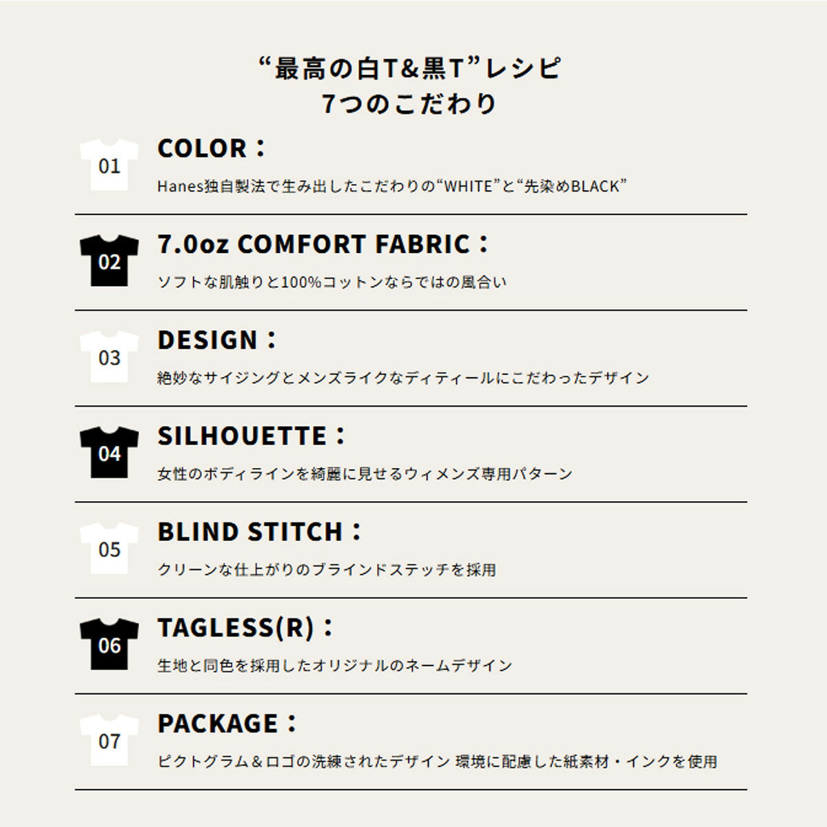 ヘインズ 半袖 シロ しろ SHIRO for HER Tシャツ レディース ブランド Hanes クルーネック 白 コットン100% 綿100% パックT HW1E201 ホワイト 新作 かわいい 大きいサイズ 有 トップス ウォーキング ウェア