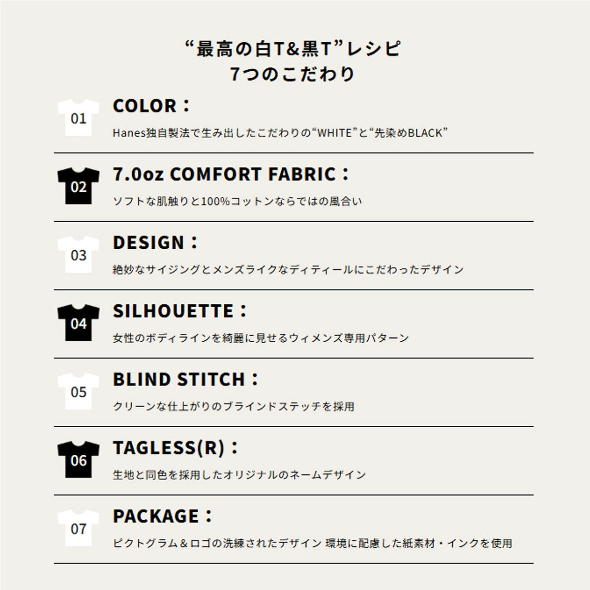 ヘインズ 半袖 KURO クロ for HER Tシャツ レディース ブランド Hanes クルーネック 黒 コットン100% 綿100% パックT HW1E202 ブラック 新作 かわいい 大きいサイズ 有 トップス ウォーキング ウェア スポーツウェア