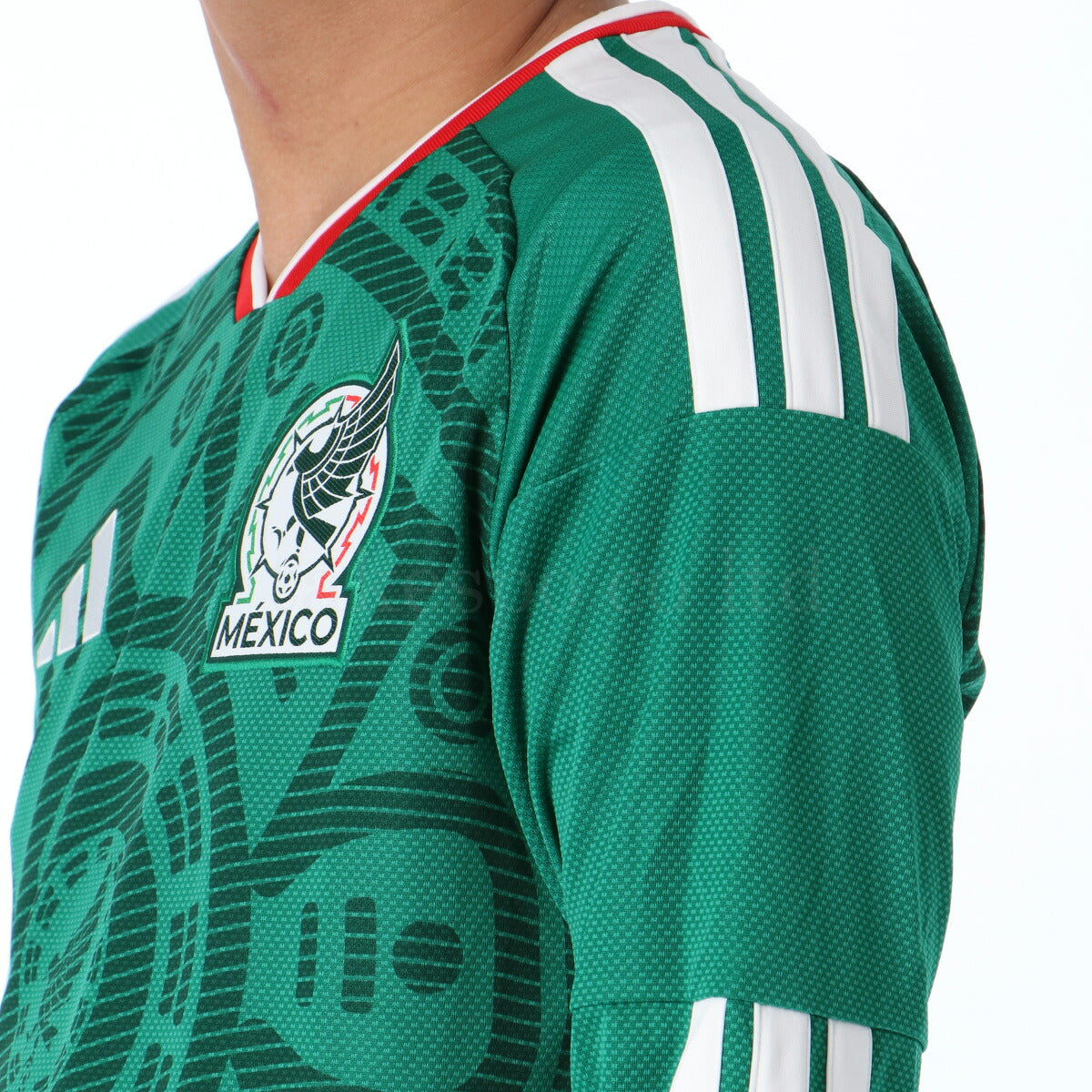 アディダス サッカー レプリカシャツ メンズ メキシコ代表 26 ホーム グリーン I9239