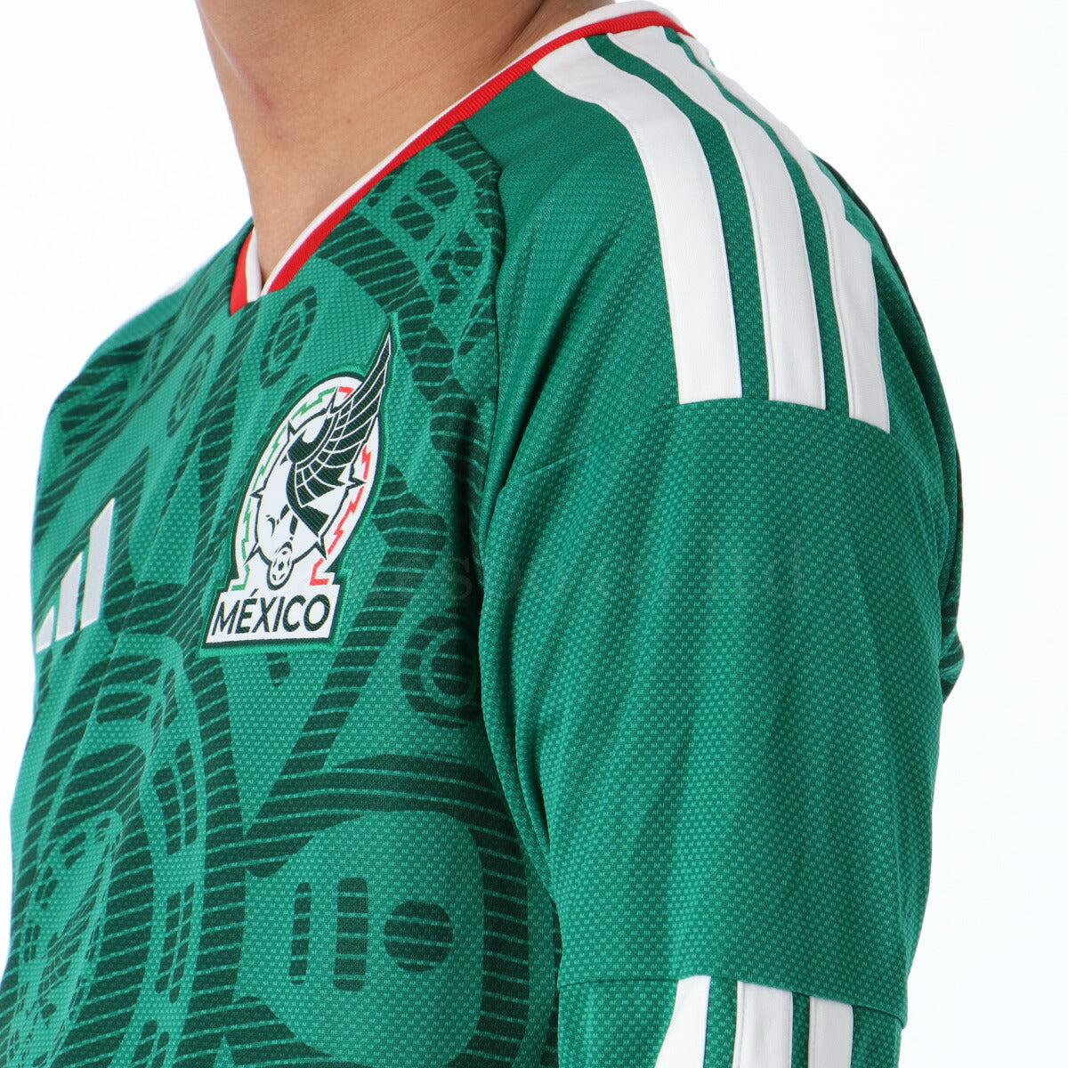 アディダス サッカー レプリカシャツ メンズ メキシコ代表 26 ホーム グリーン I9239