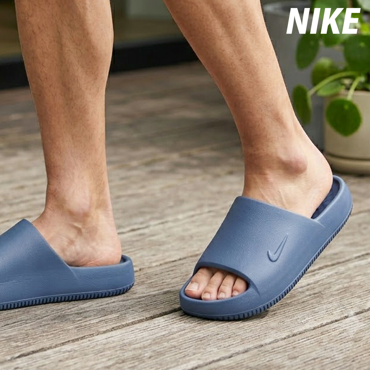 ナイキ カーム シューズ メンズ ブランド スポーツサンダル シャワーサンダル 靴 くつ スポサン 夏 NIKE IB0183401 紺 ネイビー 大きいサイズ 有 スポーツ おしゃれ