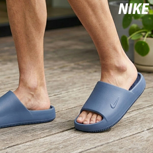 ナイキ カーム シューズ メンズ ブランド スポーツサンダル シャワーサンダル 靴 くつ スポサン 夏 NIKE IB0183401 紺 ネイビー 大きいサイズ 有 スポーツ おしゃれ