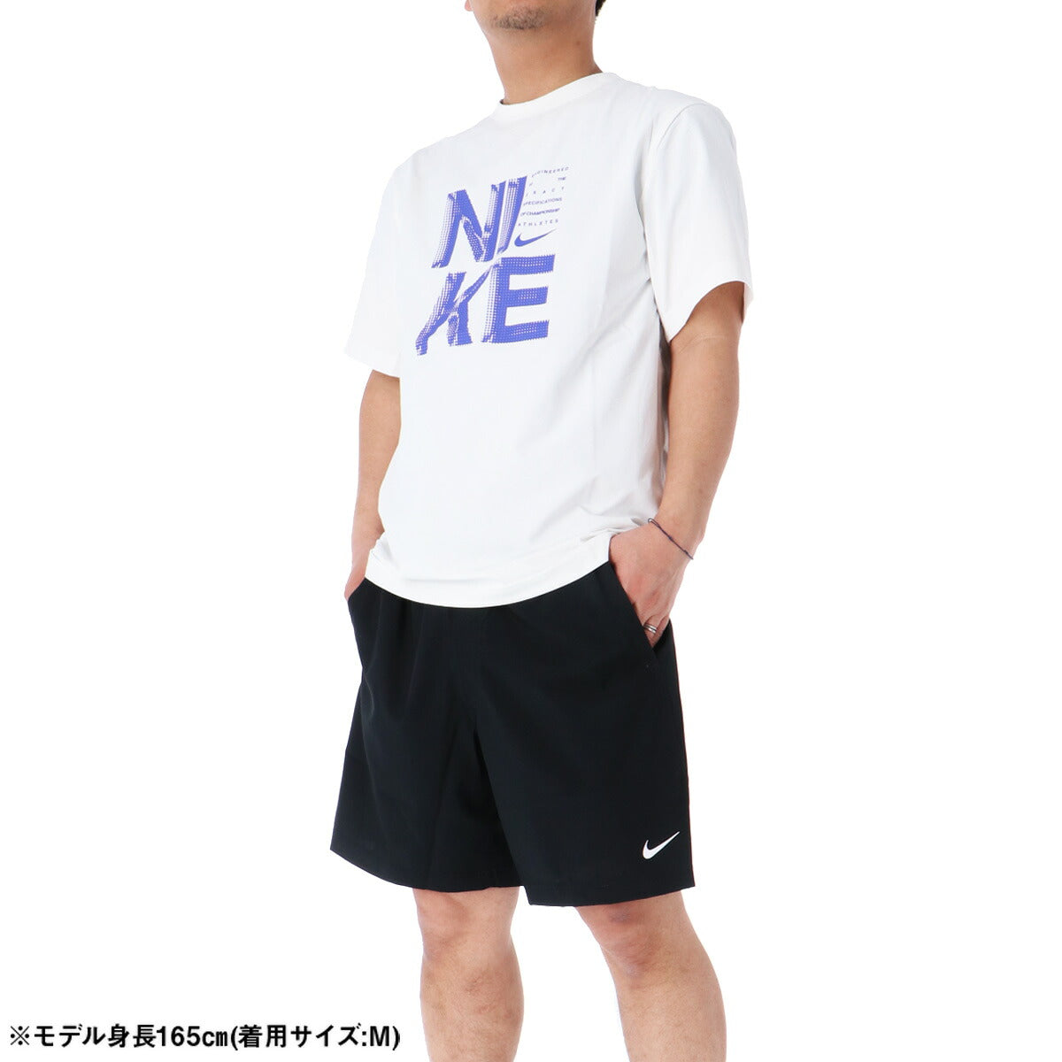 ナイキ Tシャツ ハーフパンツ 上下 メンズ 白 ホワイト IF2779