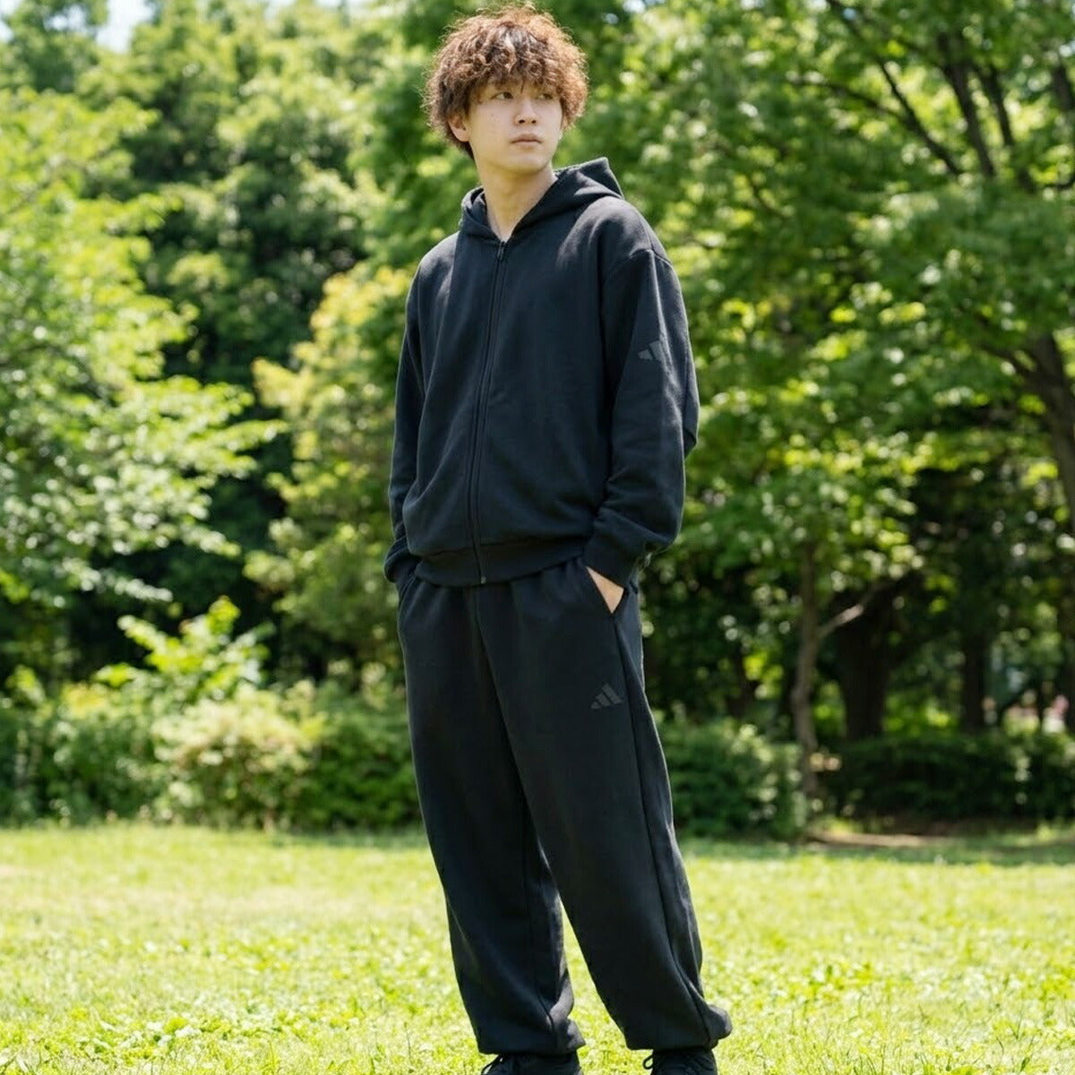 アディダス メンズ スウェット上下 adidas アパレル 上下 IF613/NEC01