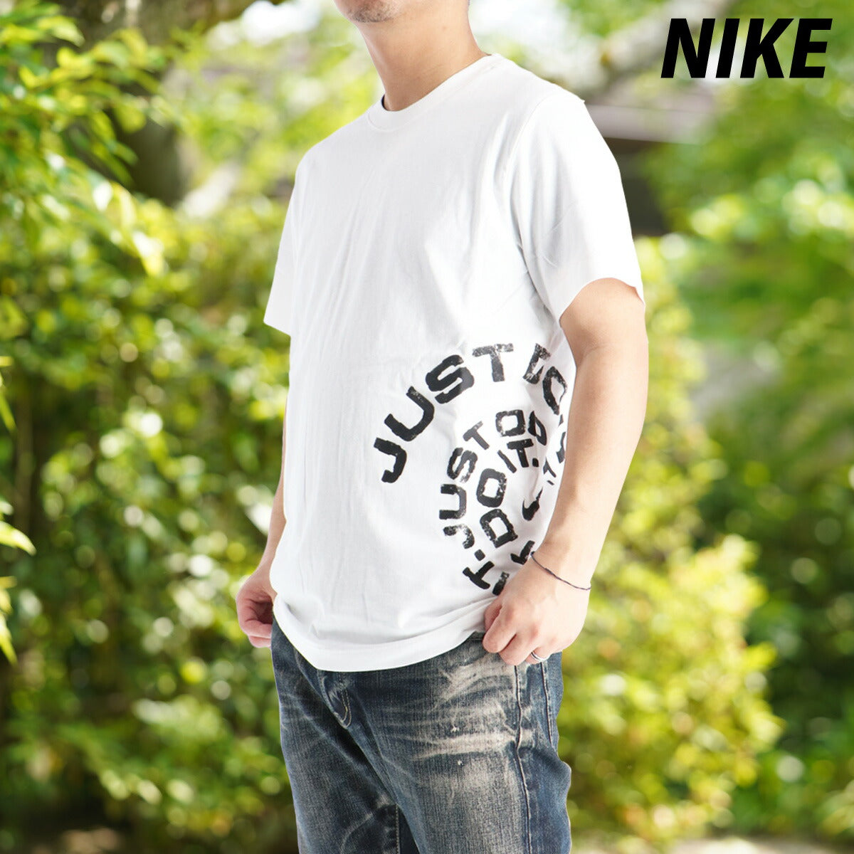 ナイキ Tシャツ メンズ 白 ホワイト IH1348